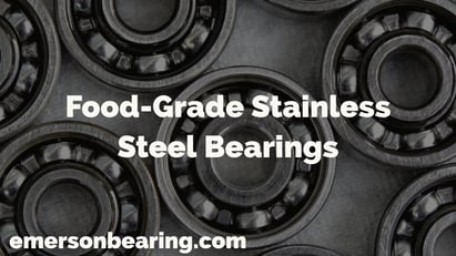 Stainless Steel Bearings for Food Applications